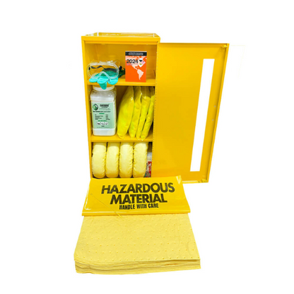 ENPAC Large Wall-Mount Cabinet Spill Kit, Aggressive (MPN: 13-WML-A)