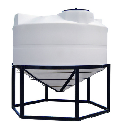 750 Gallon Custom Roto-Mold Plastic Cone Bottom Tank (MPN 750 CB)