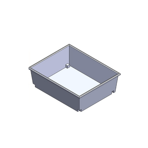 300 Gallon Custom Roto-Mold Plastic Open Top Tank (MPN 300 ROTT)