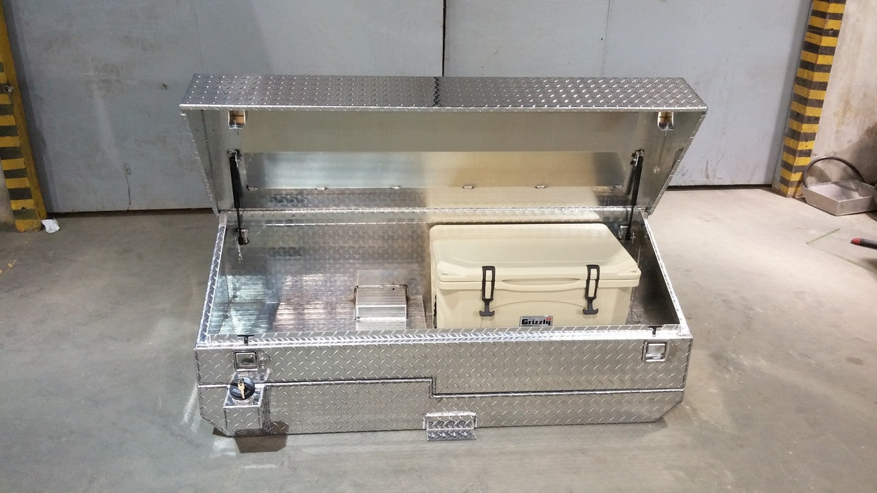 ATTA 32 Gallon Diesel Auxiliary Tank & Toolbox Combo