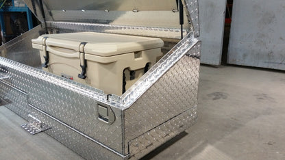 ATTA 32 Gallon Diesel Auxiliary Tank & Toolbox Combo