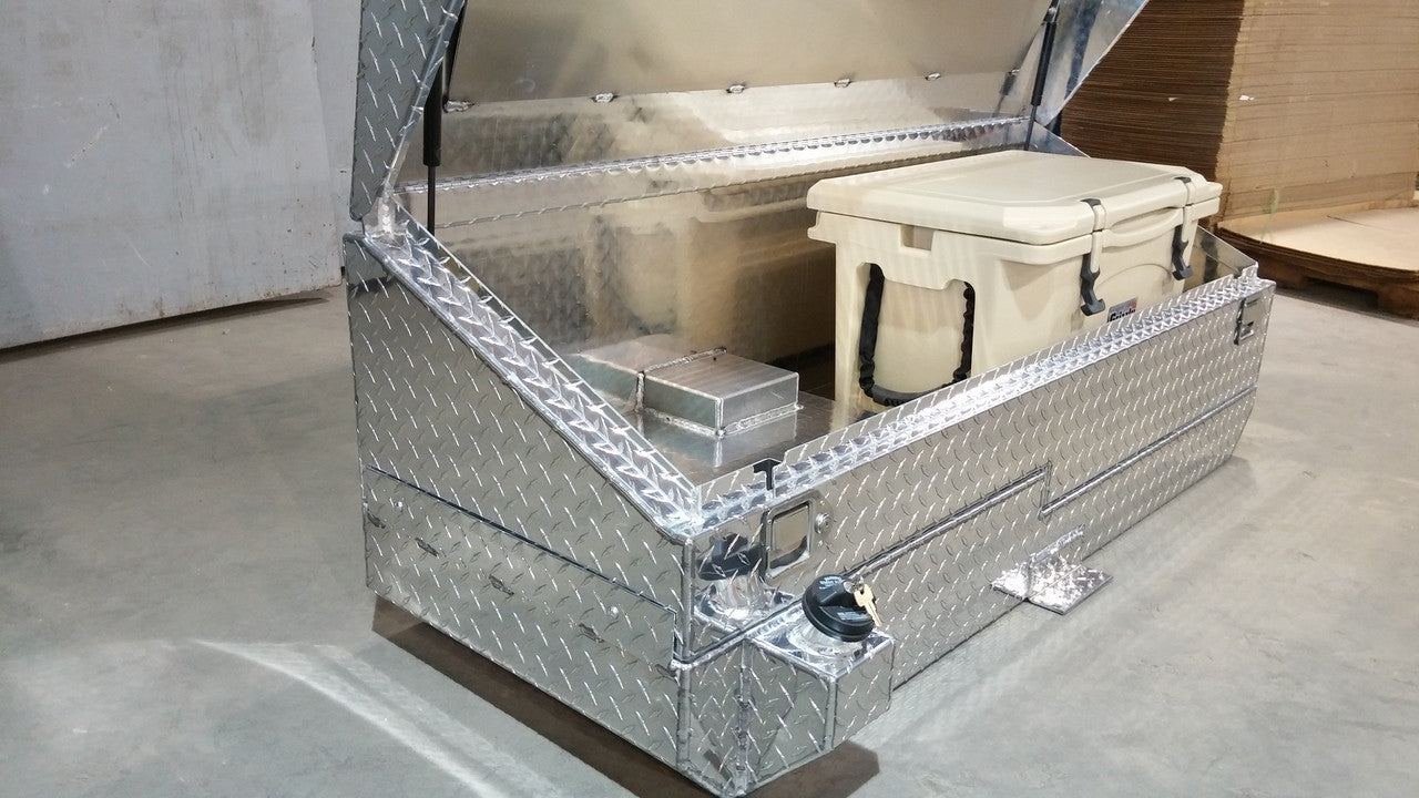 ATTA 32 Gallon Diesel Auxiliary Tank & Toolbox Combo