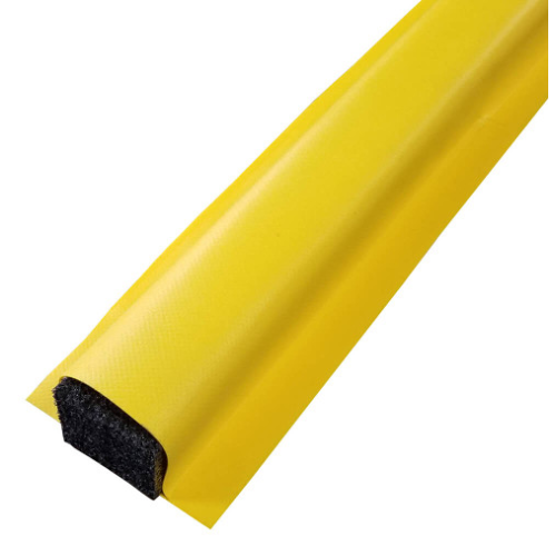 15'L Modular Diverter Berm Straight Section, Yellow (MPN: 48-215-DB)
