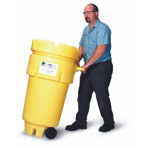 ENPAC 50-Gallon Wheeled Salvage Drum Spill Kit, Oil Only (MPN:1352-YE)