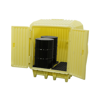 ENPAC Hazard Hut Poly Drum Shed,  (MPN:4000-YE )