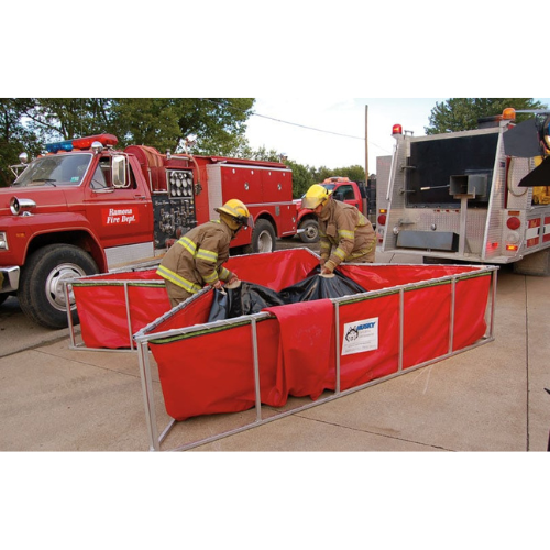 500 Gallon Husky Portable Steel Folding Frame Tank (MPN: STF-500)