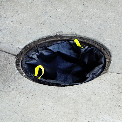 ENPAC Round, Bag Style Storm Sentinel® Catch Basin Insert, Adjustable, With Oil-Absorbing Packet, 25" to 28" (MPN: 4340-IB)