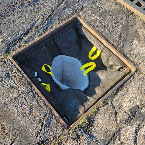 ENPAC Oil-Absorbing Spilltration Cone Insert for Storm Sentinels®, Case of 5(MPN: ENP-OILCONE-BX5)