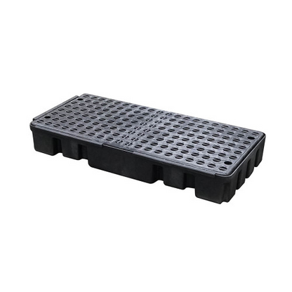 Enpac 2 Drum Low-Profile Spill Pallet (MPN: 5117-BD)