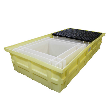 ENPAC Double IBC Tote Low-Top Spill Pallet (MPN:5482-YE)