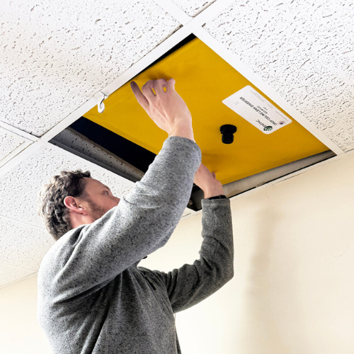 ENPAC 2'x2' Drop Ceiling Leak Diverter (MPN: 4622-YE-DC)