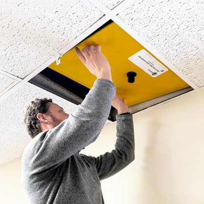 ENPAC 2'x2' Drop Ceiling Leak Diverter (MPN: 4622-YE-DC)