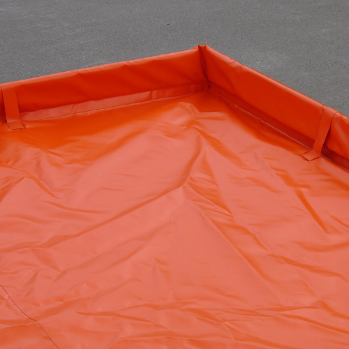 10' X 50' X 4" Foam Walls Fol-Da-Tank Dam Series (MPN: FDDG-10504)