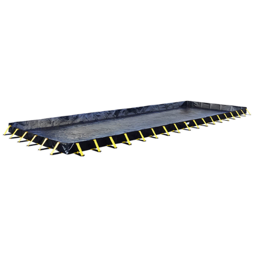 ENPAC 10'x16'x1' Stinger Snap-Up Collapsible Spill Berm (MPN: 48-10161-BK-SU)