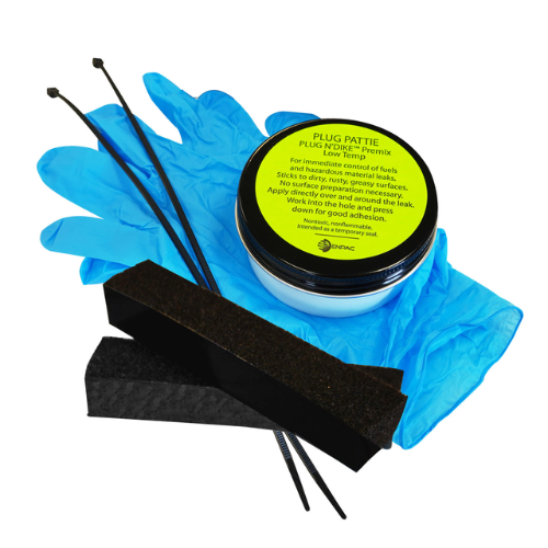 ENPACPremix Kit, Plug N Dike - 10 oz. PND Premix, Low-Temp, 2 Foams, Disposable Gloves, Zip Ties  (MPN: SRK-FP-2)