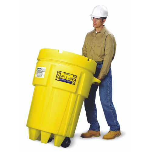 ENPAC 95-Gallon Wheeled Salvage Drum Spill Kit, Oil Only (MPN: 1399-YE)