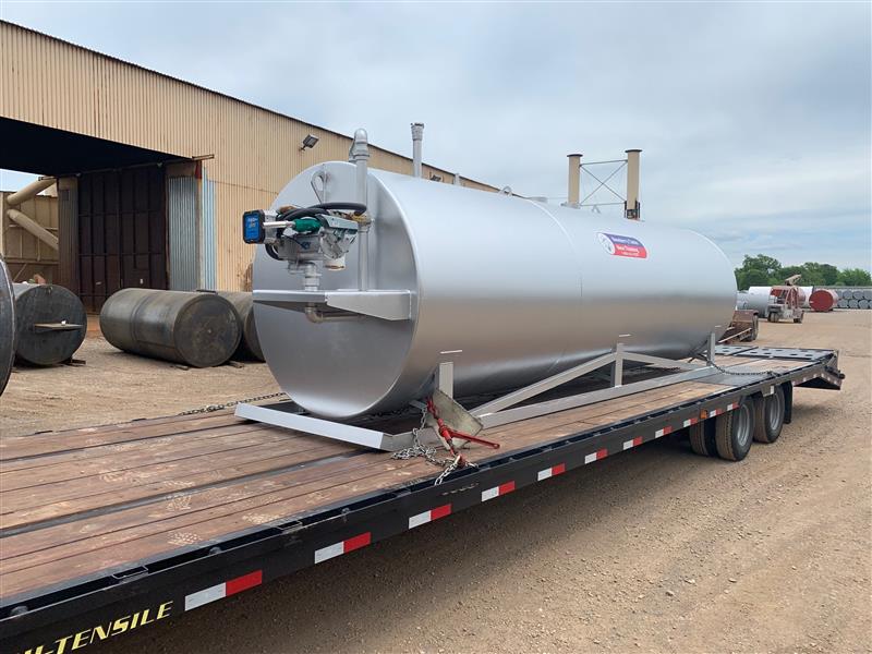 150 Gallon Newberry UL 142 Double Wall Skid Tank (SKU: NB00150DWS03012G)