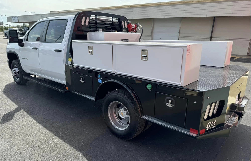 80 Gallon Diesel Refueling Tank White - 070TK34824