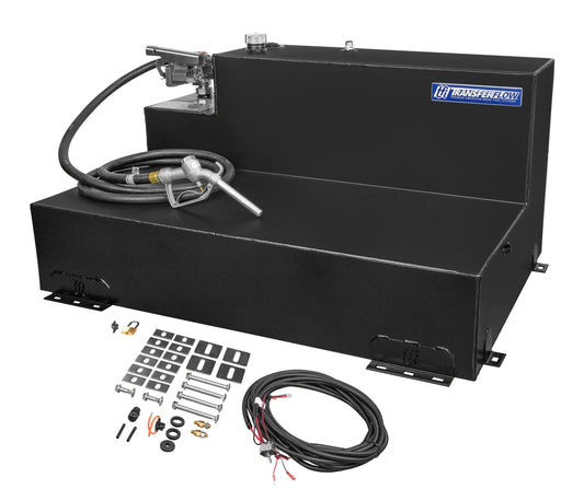 100 Gallon L-Shaped Refueling Tank System For Gas, Diesel, and Kerosene - 0800109418