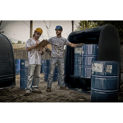 Enpac 2 Drum Outdoor Storage Spill Containment Shed (MPN: 4062-BD)