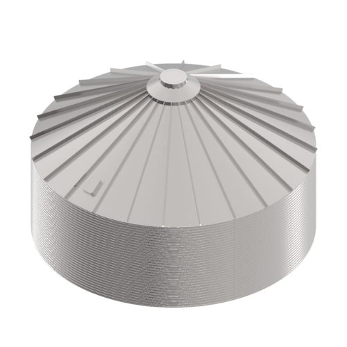 CorGal 2402-WT-CHR 24,000 gallon corrugated galvanized steel water storage tank, image 3