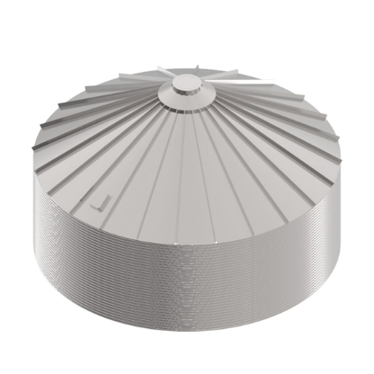 CorGal 2402-WT-CHR 24,000 gallon corrugated galvanized steel water storage tank, image 3