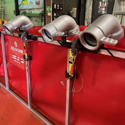 FGSLHD 2.5 Inches Fol-Da-Tank Double Supply Line Holder (MPN: SLHD-2.5)