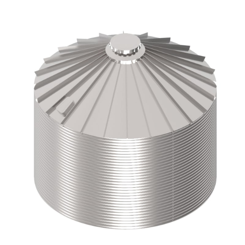 CorGal 1202-WT-CHR 6,100 gallon corrugated galvanized steel water storage tank, image 3