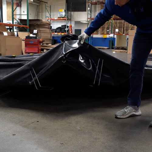 ENPAC 10'x30'x1' L-Bracket Spill Containment Berm (MPN: BD-1030-WB-L)