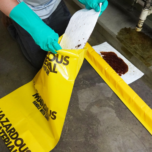 ENPAC Envirosalv 95-Gallon Lockable Salvage Drum Spill Kit, Oil Only (MPN: 1395-YE)