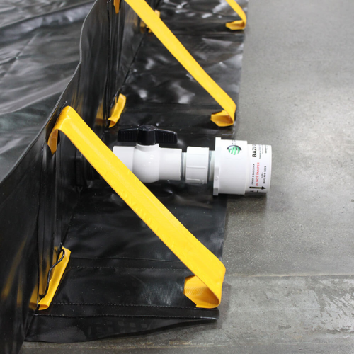 ENPAC BAZOOKA Passive Oil Filter for Spill Containment Berms, Complete Install Kit (MPN: BAZOOKA-12KIT)