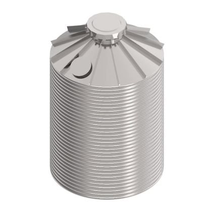 CorGal 0602-WT-CHR 1,500 gallon corrugated galvanized steel water storage tank, image 3