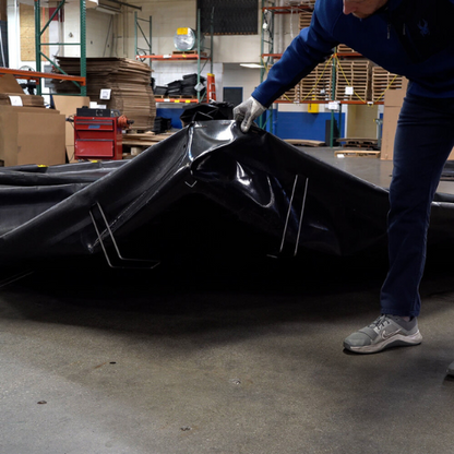 ENPAC 12'x20'x1' L-Bracket Spill Containment Berm (MPN: BD-1220-WB-L)