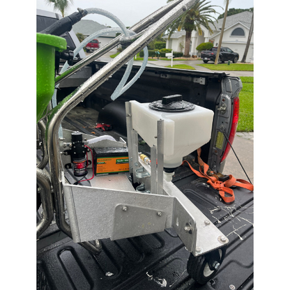 6 Gallon Custom Roto-Mold Rectangular Plastic Cone Bottom Tank (MPN 6 RCT)