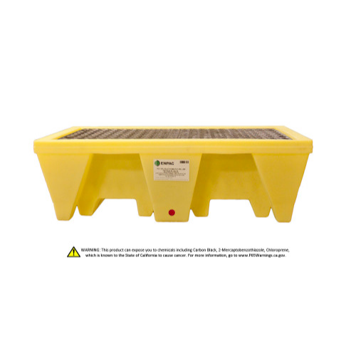 Enpac 2 Drum Poly Spill Pallet (MPN: 5222-YE)
