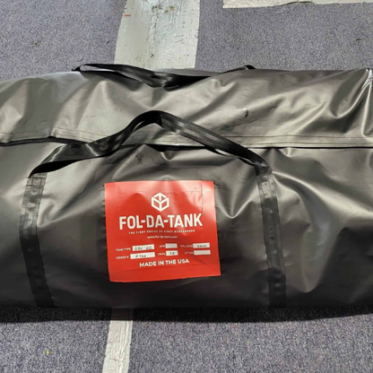 1000 Gallon Rol-La-Tank Type-1  22 Oz Vinyl (Red, Yellow, Orange, Black, Blue) Fol-Da-Tank (MPN: RLTT1-1000)