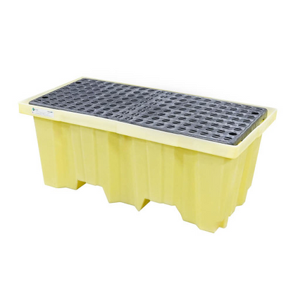 Enpac 2 Drum Nestable Poly Spill Pallet (MPN: 5222-YE)