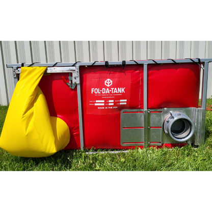 1500 Gallon / 5600 Liter Fol-Da-Tank Portable Folding Frame Tank (MPN: FDT-1500/5600)
