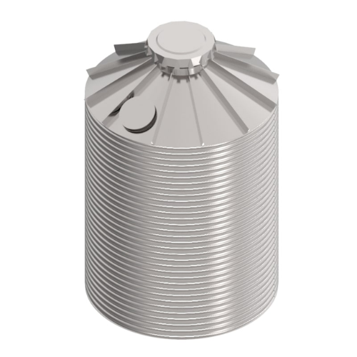 CorGal 0902-WT-CHR 3,400 gallon corrugated galvanized steel water storage tank, image 3
