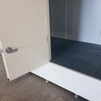 ENPAC Steel Double IBC Tote Hazmat Storage Locker,  (MPN:9580-WH)