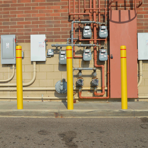 ENPAC 7" Dia. x 60" L Bollard Cover Reflective Tape (MPN: 79760YR)