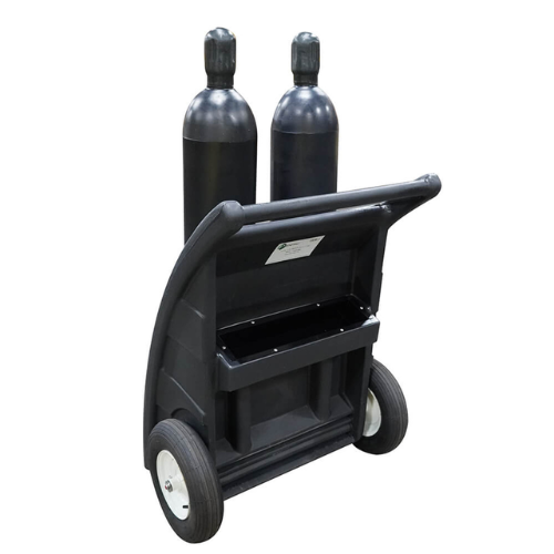 ENPAC Dual Cylinder Dolly, Heavy-Duty (MPN: 7302-BK)