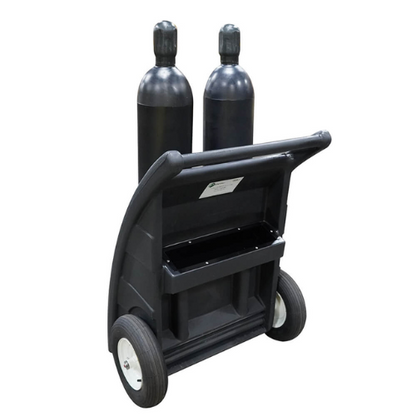 ENPAC Dual Cylinder Dolly, Heavy-Duty (MPN: 7302-BK)
