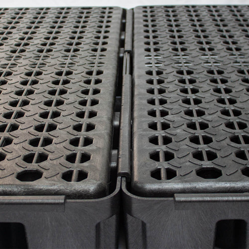 Enpac 4 Drum Low-Profile Spill Pallet (MPN: 5116-BD)