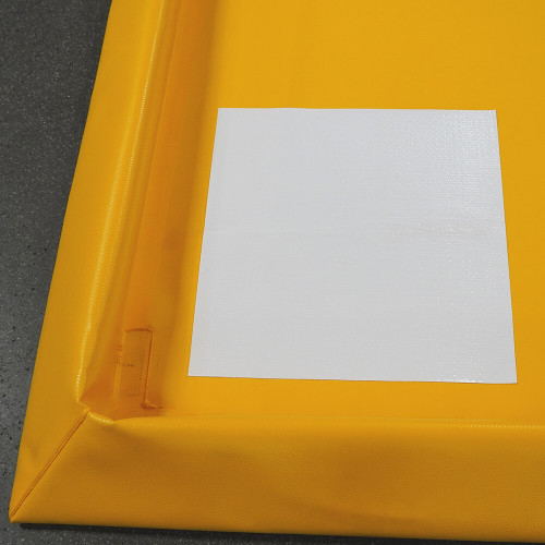 Spill Berm Adhesive Repair Patches, Pack of 5, Enpac White (MPN: 48-BRK)