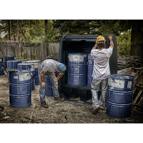 Enpac 2 Drum Outdoor Storage Spill Containment Shed (MPN: 4062-BD)