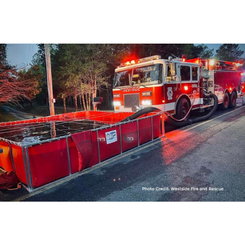 2500 Gallon Husky Portable Steel Folding Frame Tank (MPN: STF-2500)