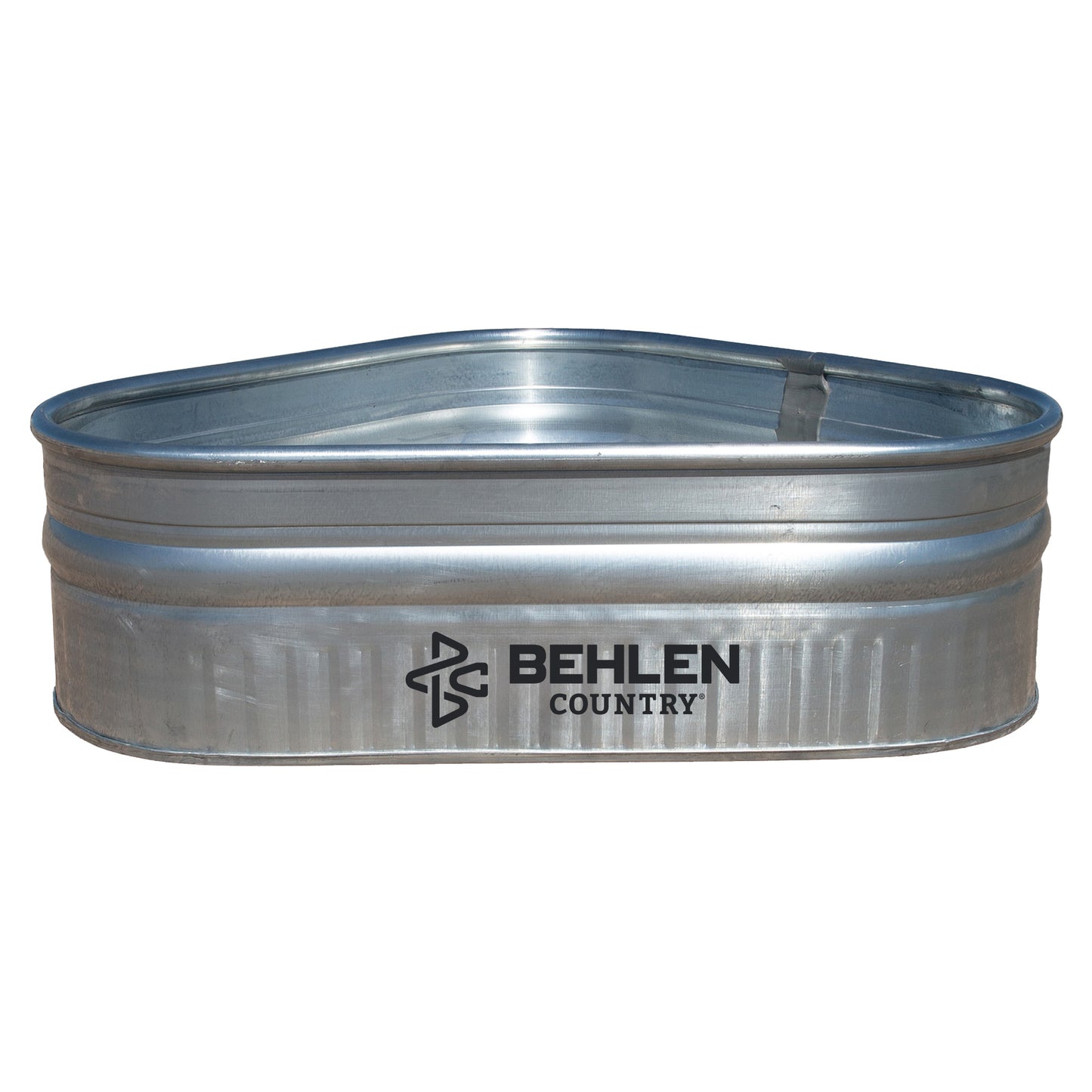 30 Gallon Behlen Country 40" x 34" x 12" Shallow Farmstead Triangle Stock Galvanized Tanks (MPN: 50140048)