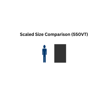 550 Gallon Custom Roto-Molding Vertical Tank (MPN: 550 VT FW)
