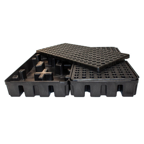 Enpac 4 Drum Low-Profile Spill Pallet (MPN: 5116-BD)